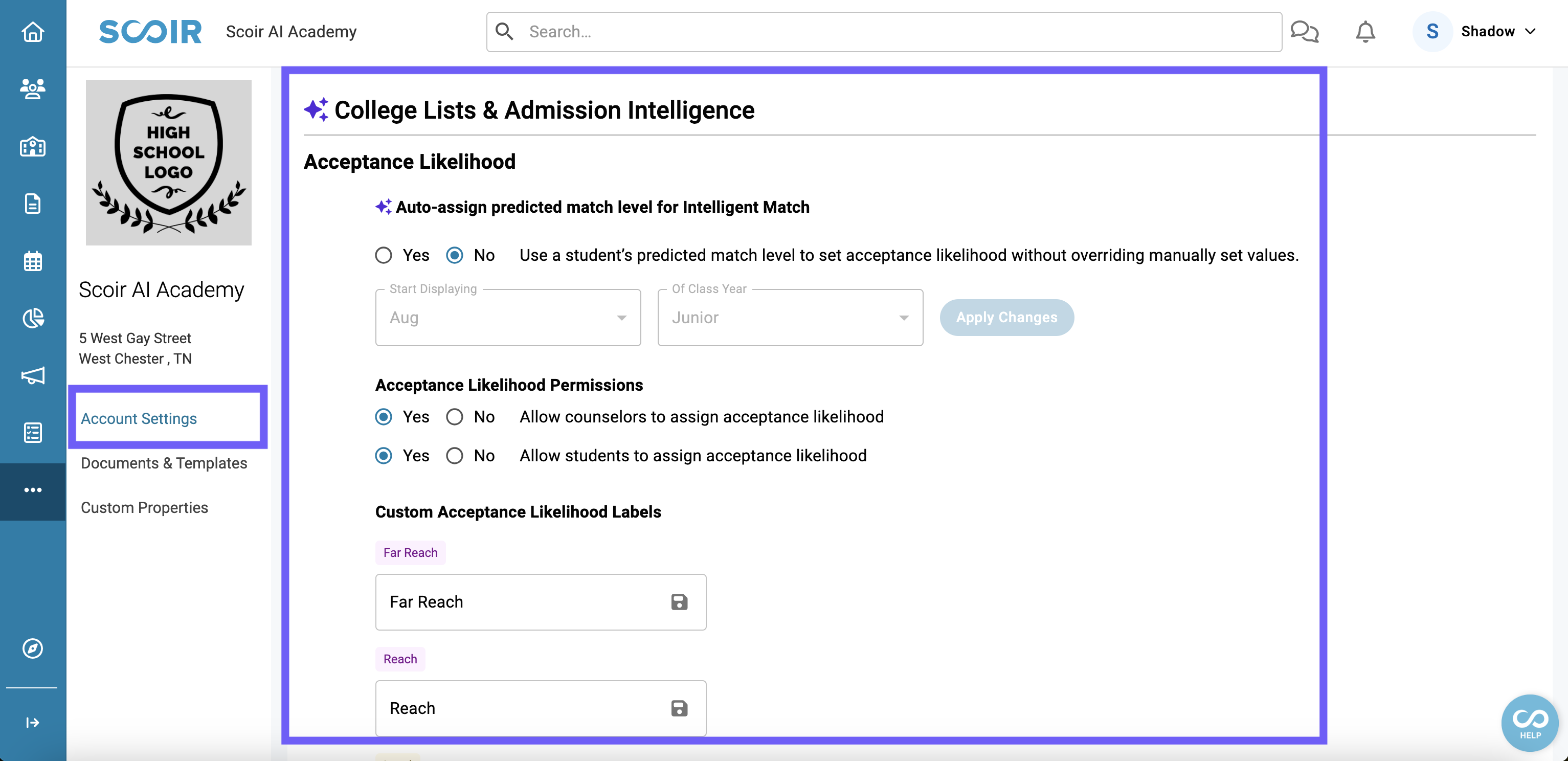 AI Settings