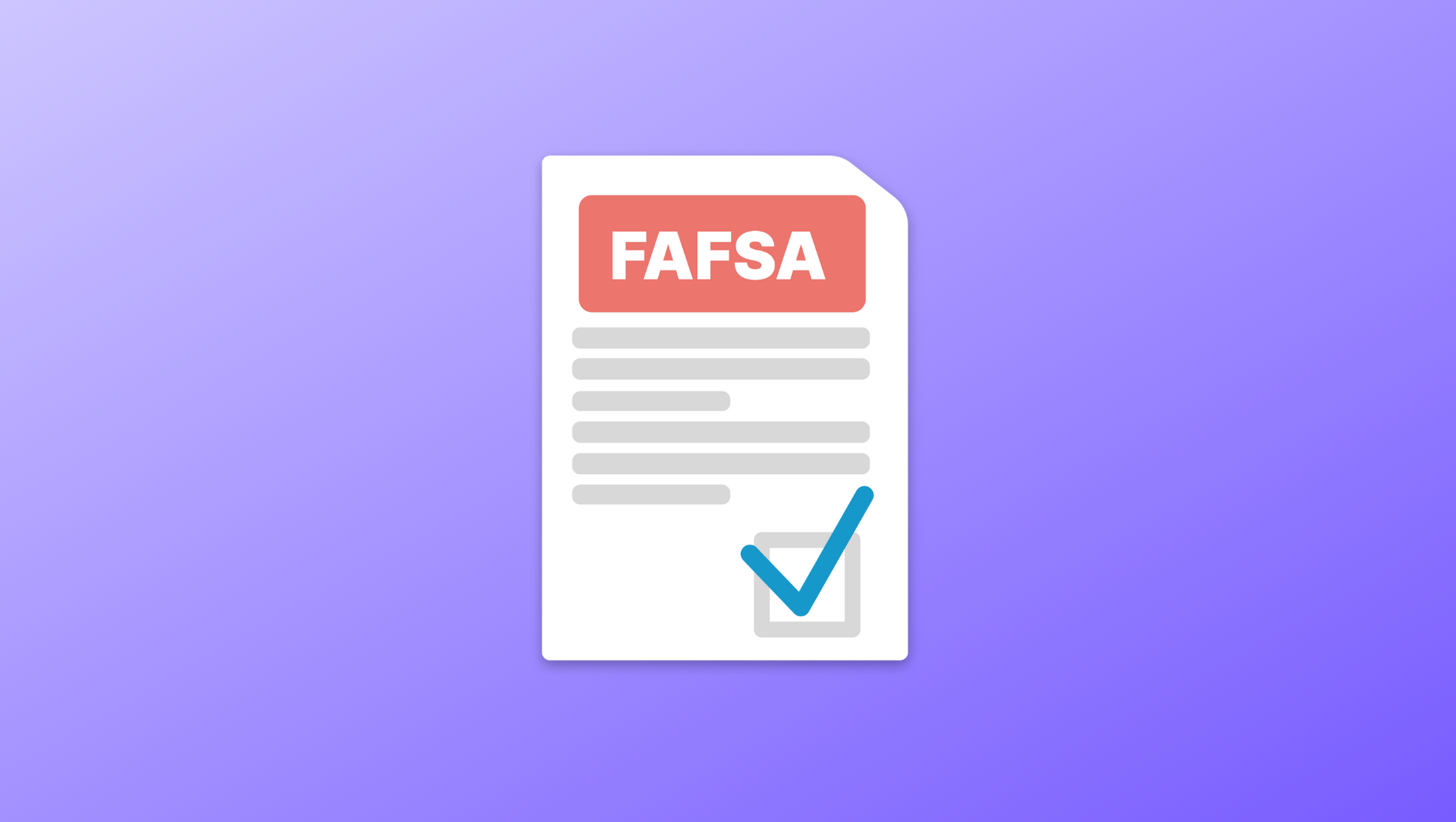 How to Help Your Students Through the FAFSA Verification Process - illustration of the FAFSA verification document